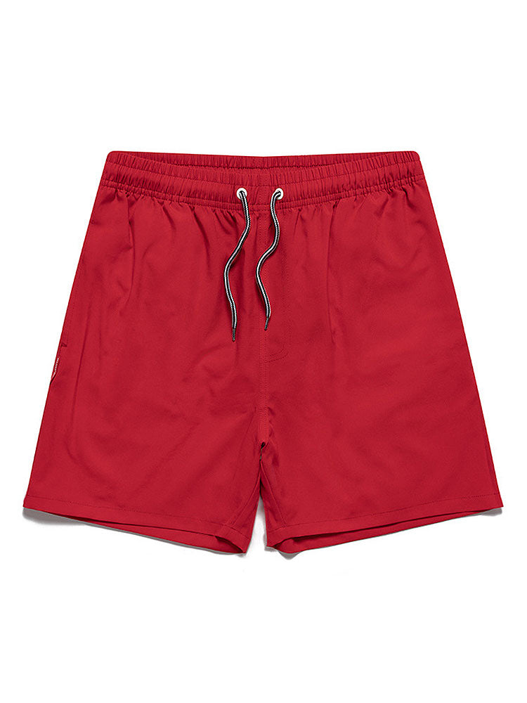 Stripe Print Shirt & Swim Shorts