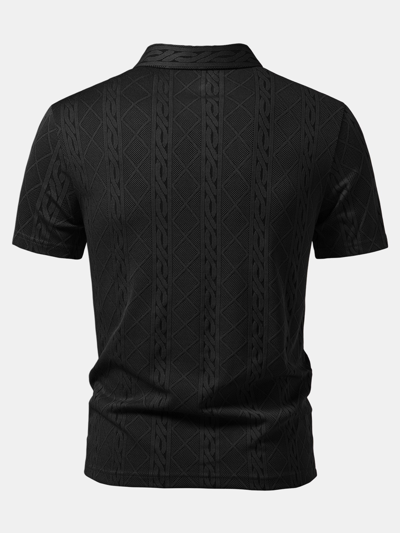 Geometry Jacquard Polo