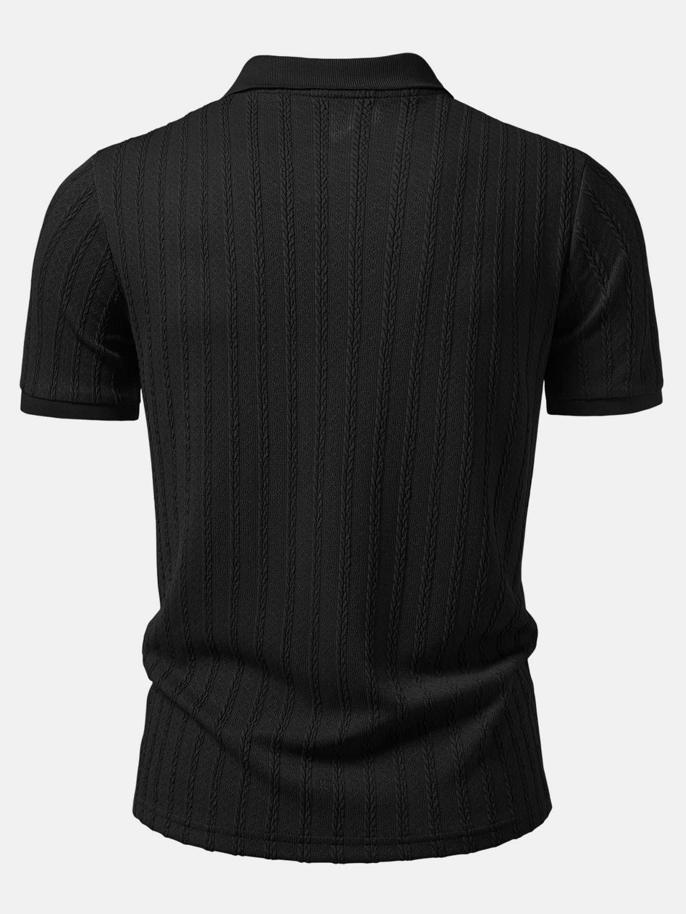 Twisted Jacquard Polo
