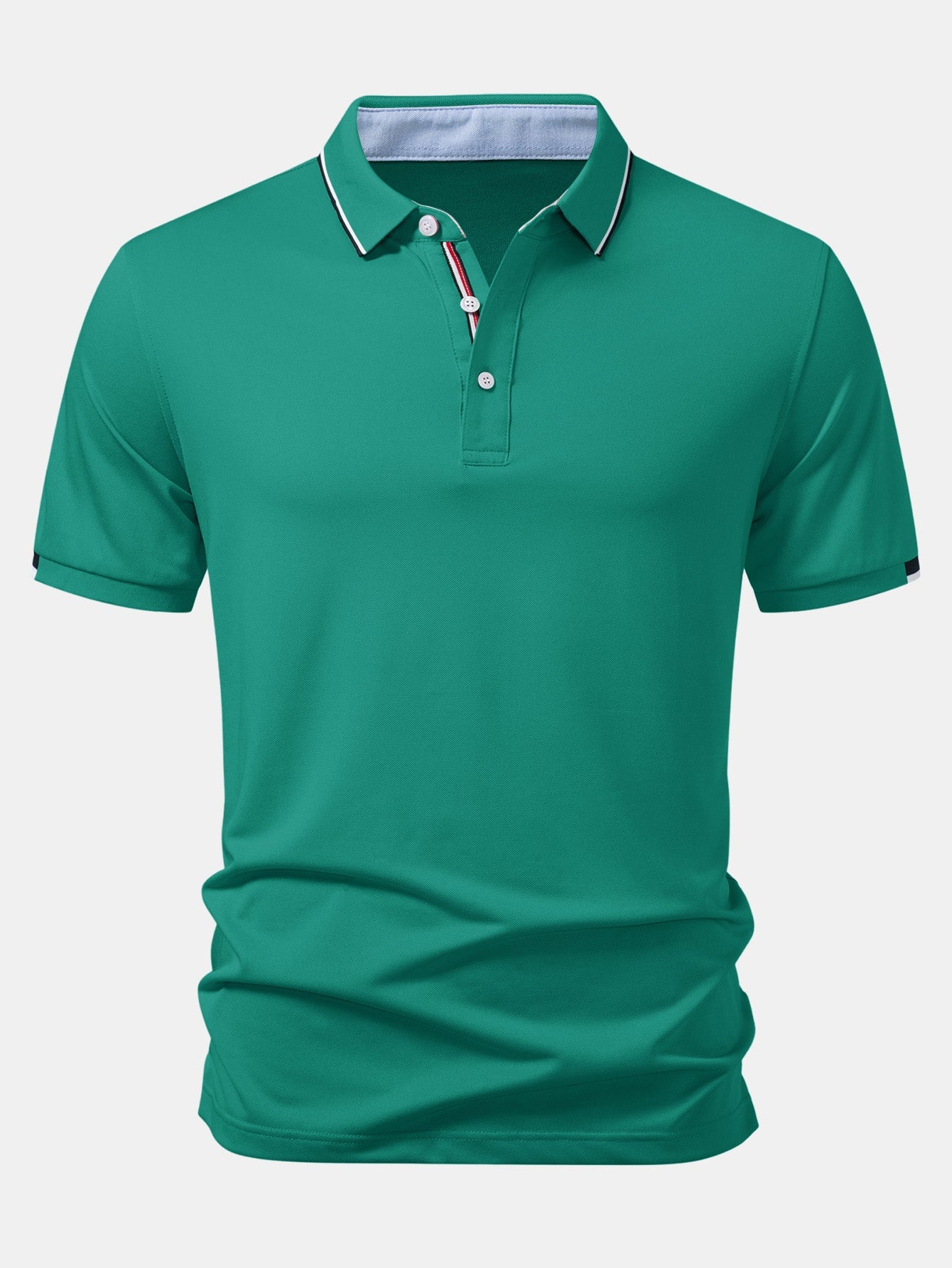 Contrast Pique Polo
