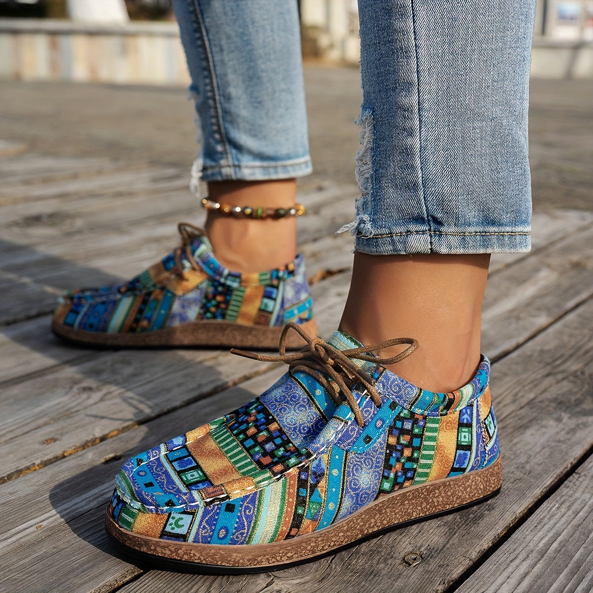 Colourful Retro Women's Shoes