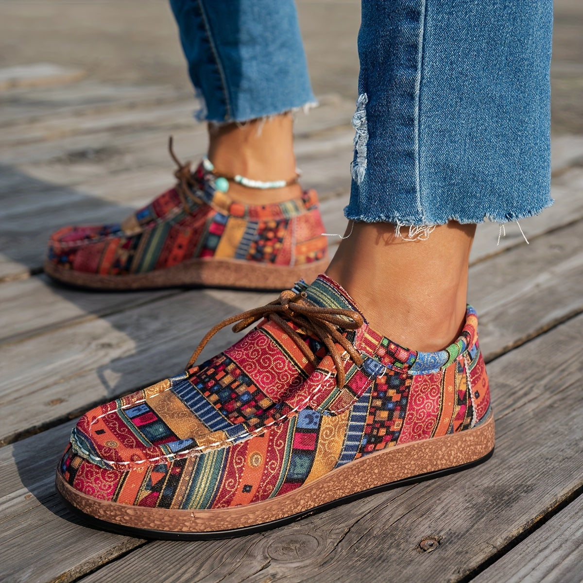 Colourful Retro Women's Shoes