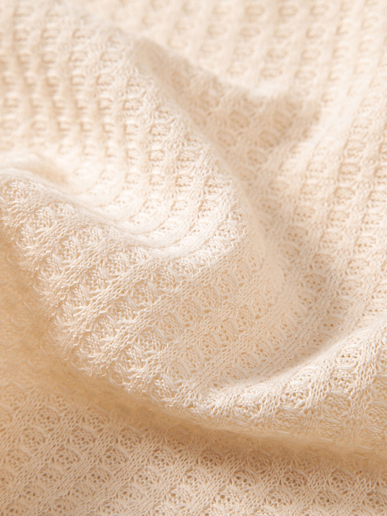 Waffle Knit Polo