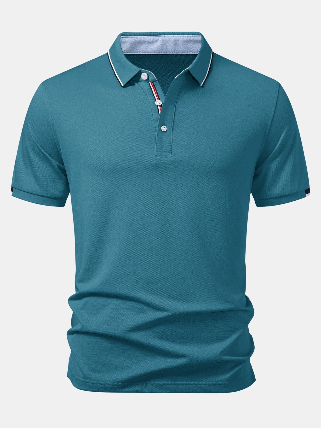 Contrast Pique Polo