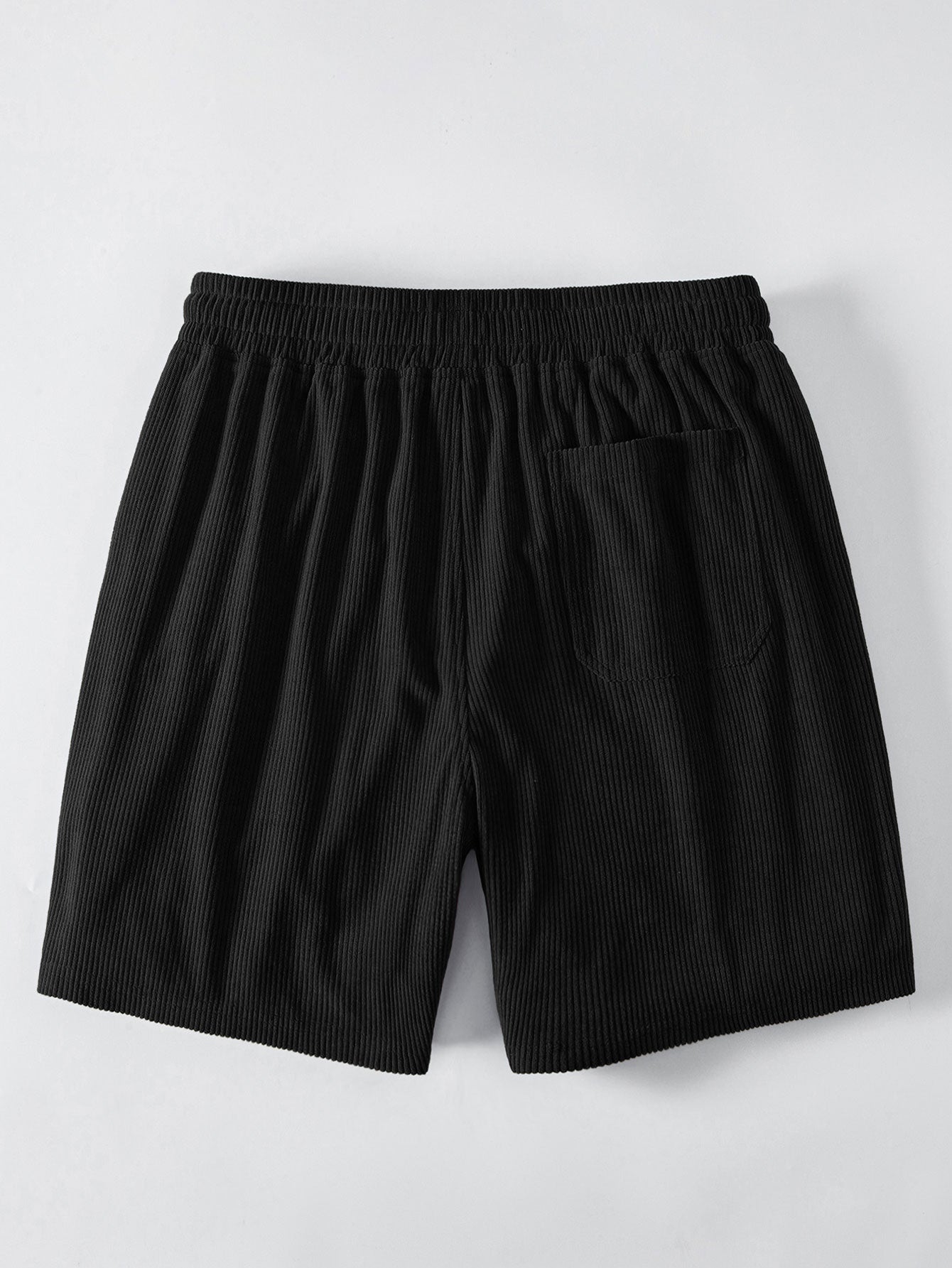 Relax Fit Contrast Collar Polo Shirt & Corduroy 7" Shorts