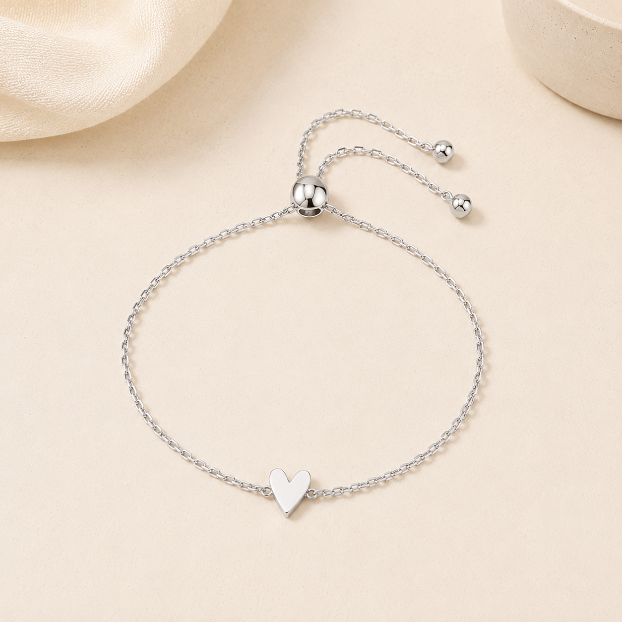 Matching Hearts Bracelet