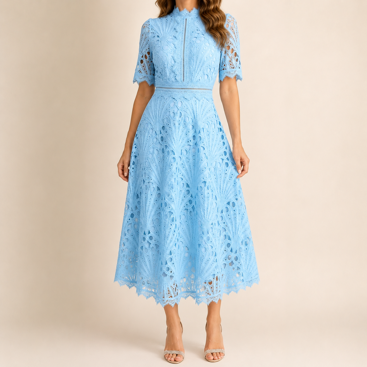 Charlisse Lace Midi Dress