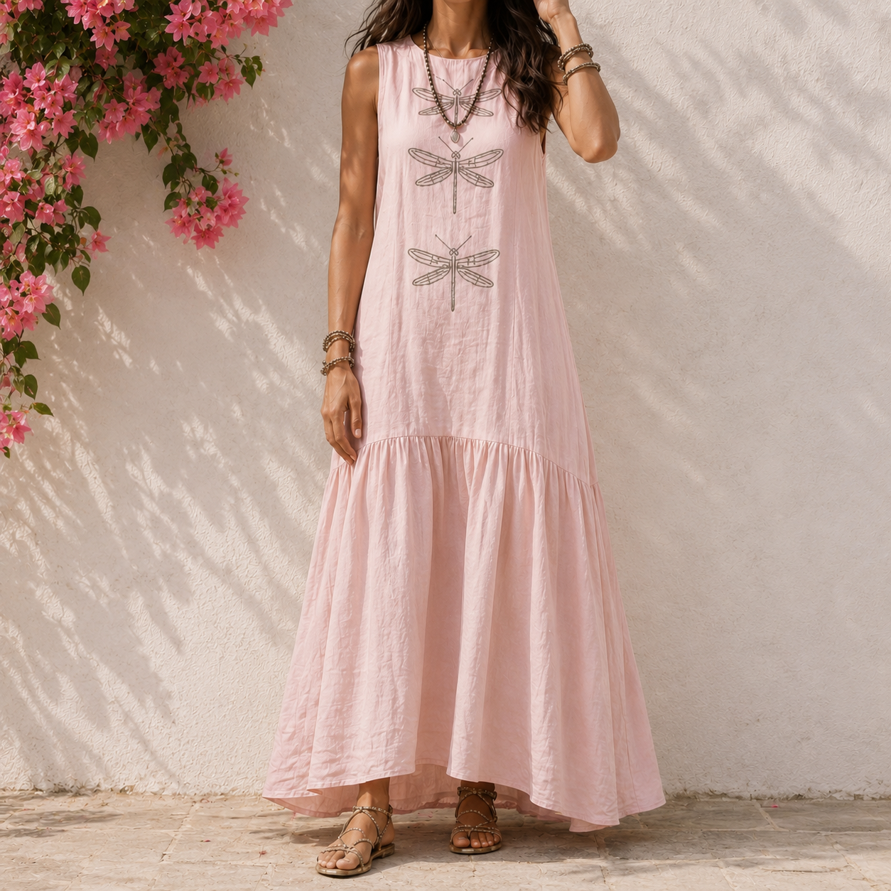 Geneva - Sleeveless Maxi Dress