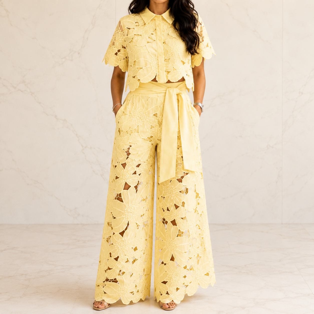 Fiorella Lace Set