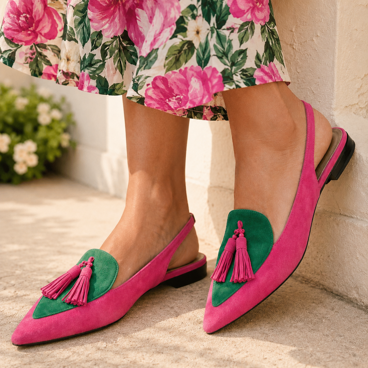 Eliza | Strappy Tassel Sandals