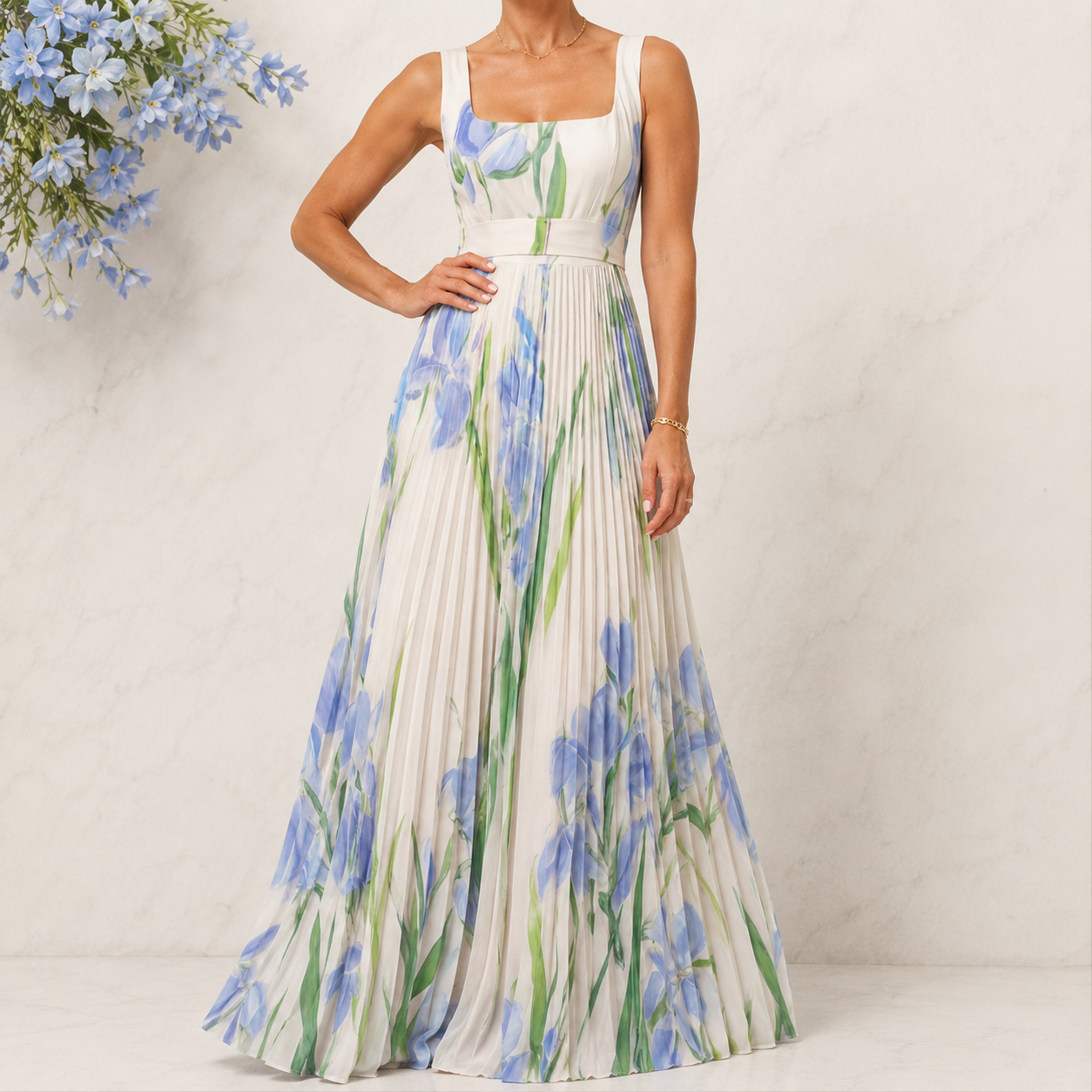 Vivienna Floral Maxi Dress