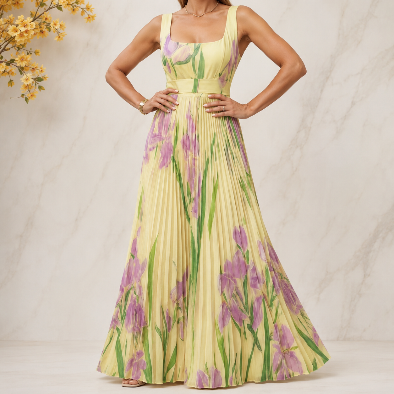 Vivienna Floral Maxi Dress