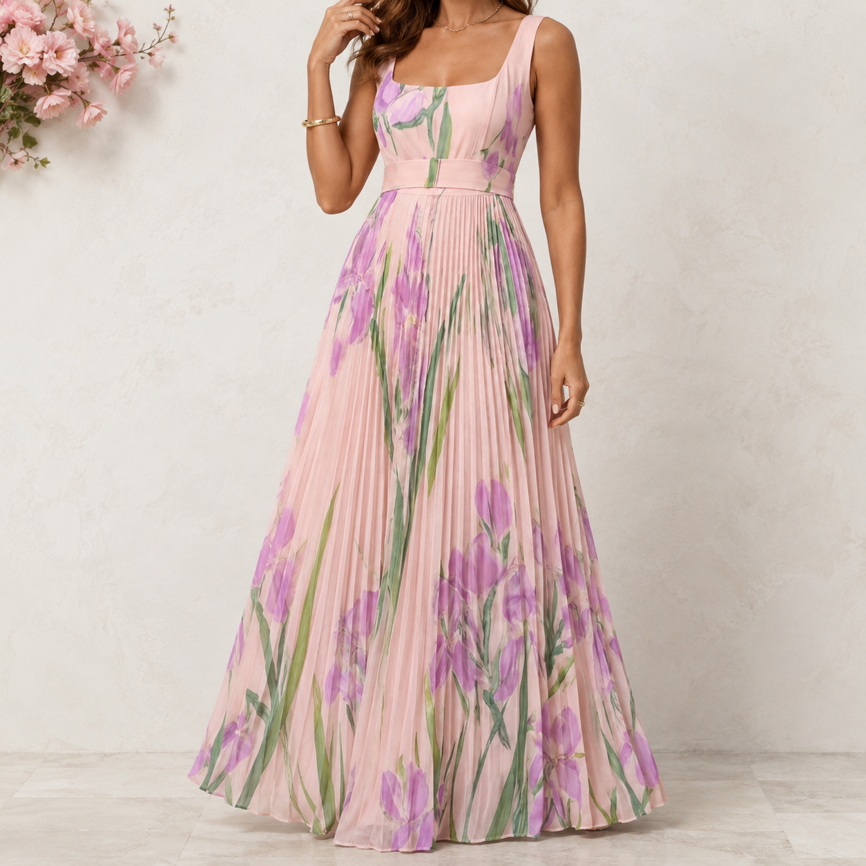 Vivienna Floral Maxi Dress