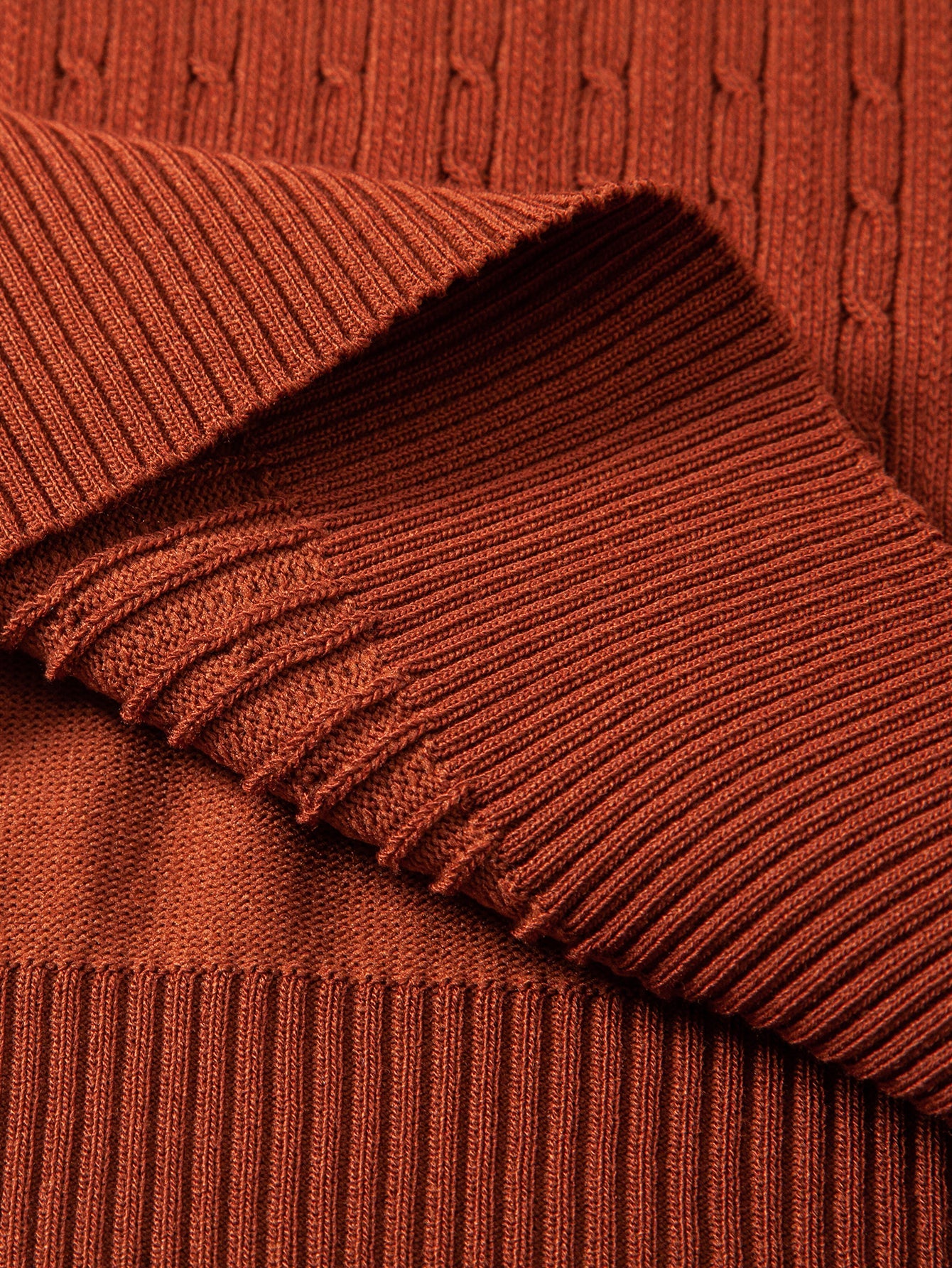 Contrast Trim Twisted Jacquard Knit Polo