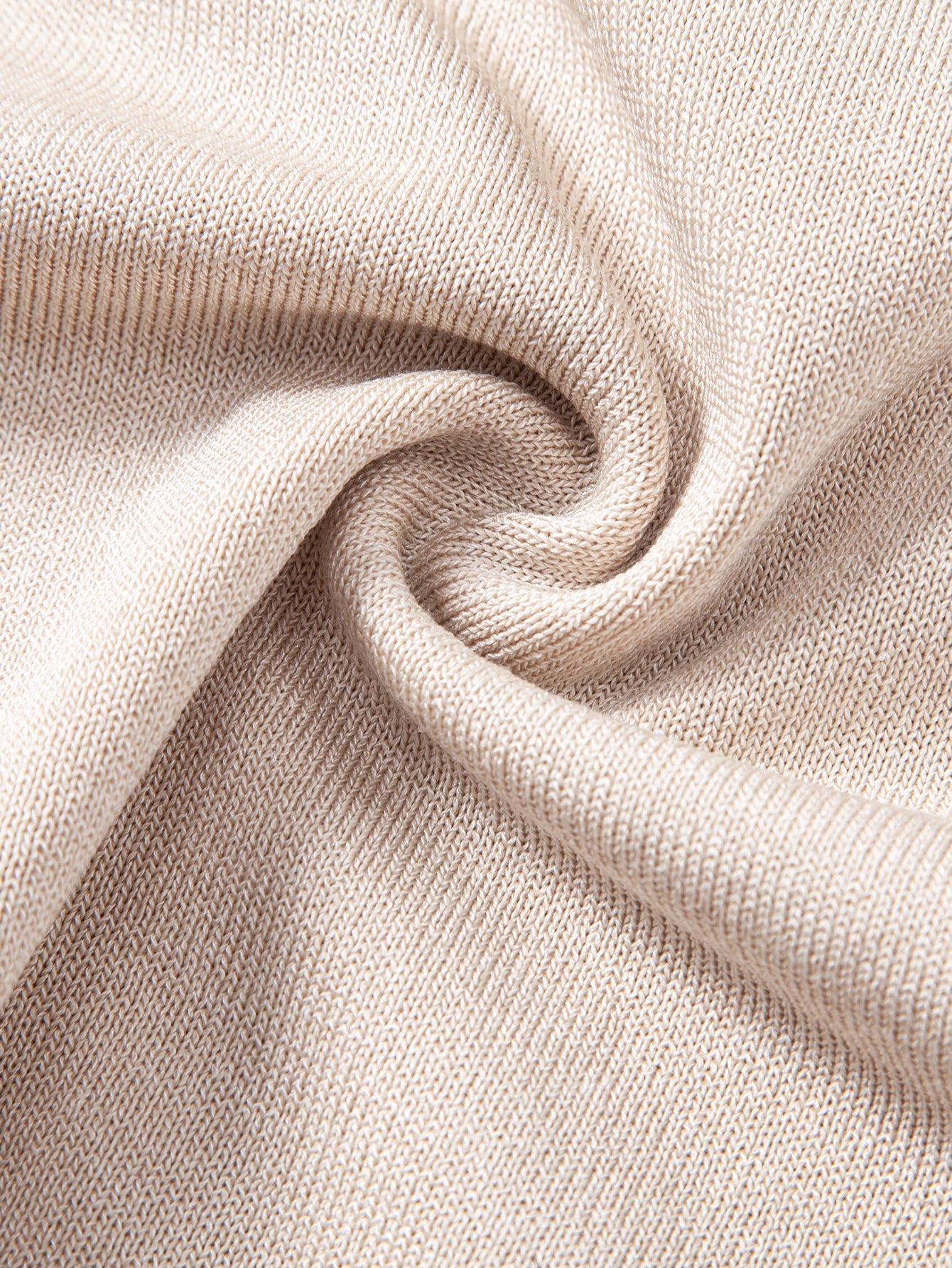 Contrast Trim Zipper Knit Polo