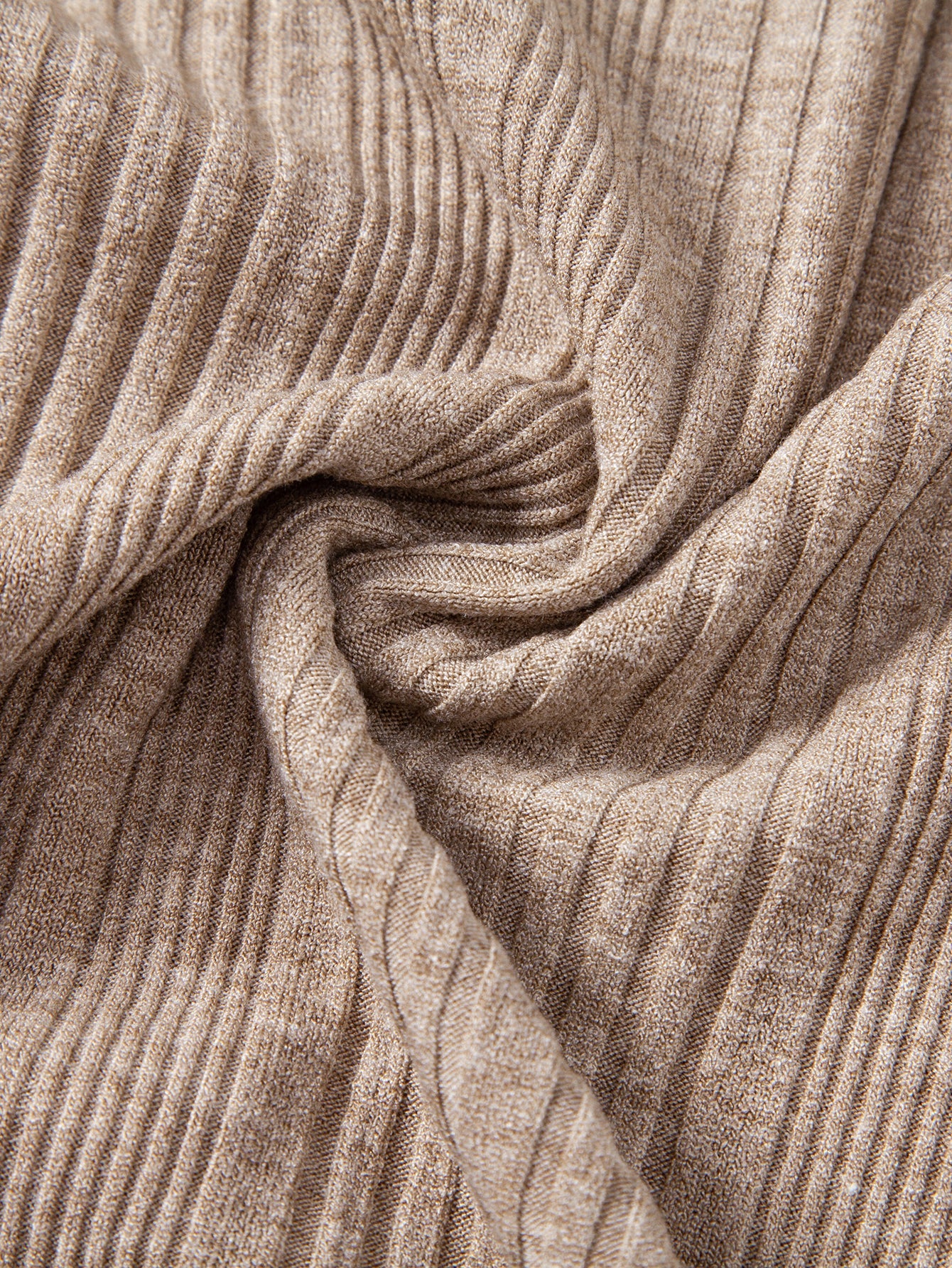 Contrast Stripe Trim Ribbed Polo
