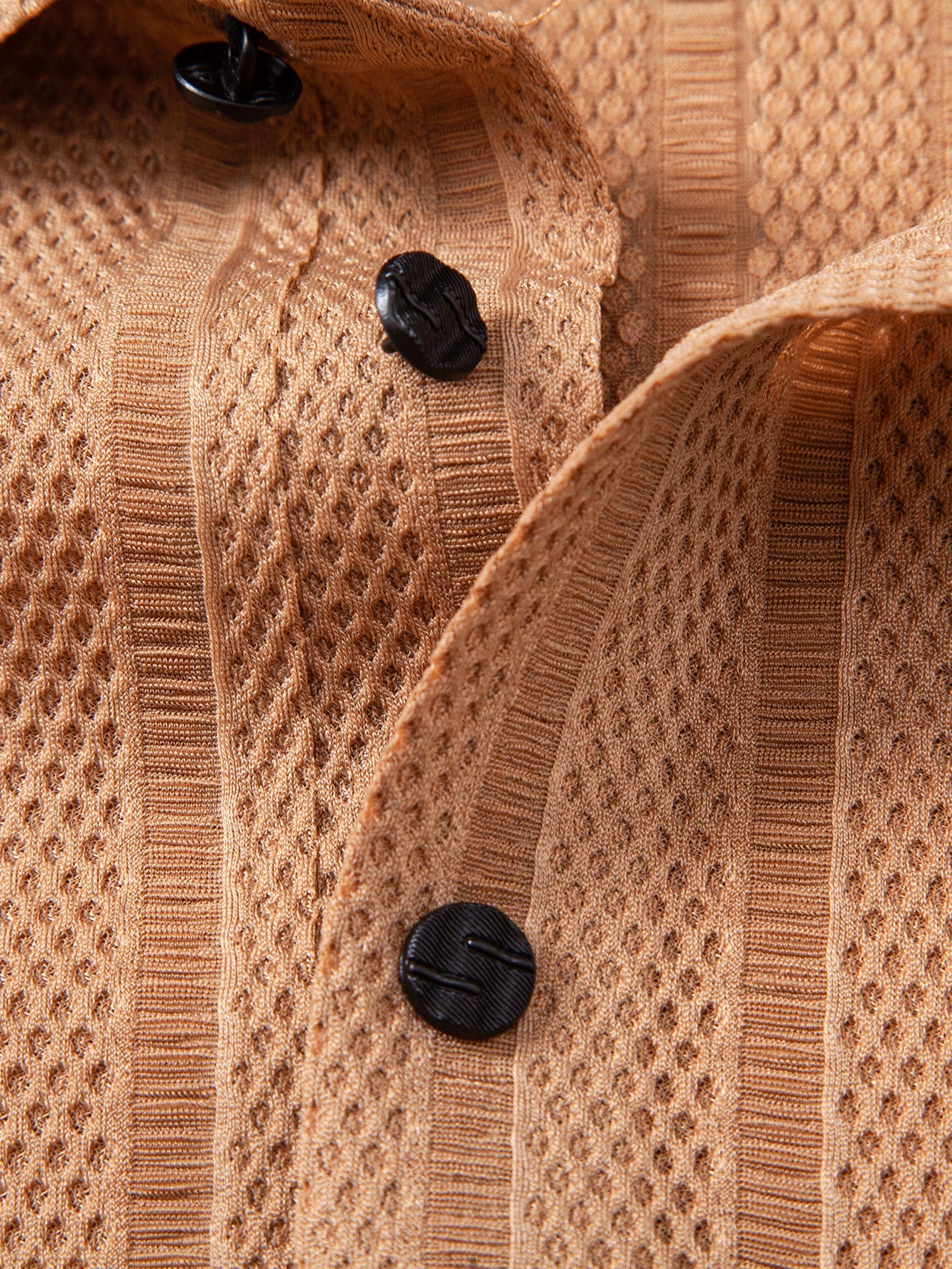 Striped Textured Polo