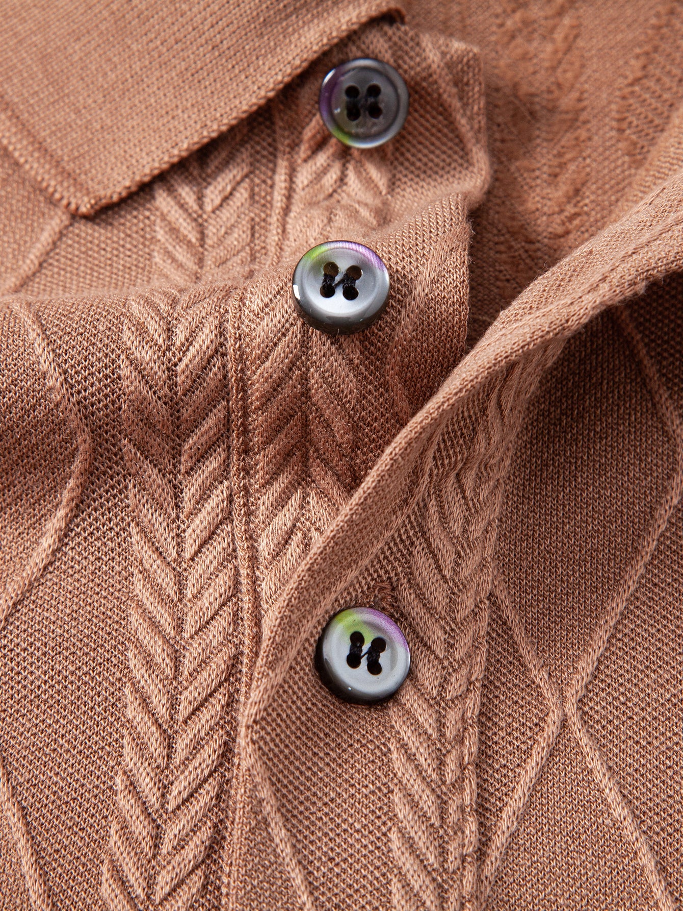 Geometry Jacquard Polo