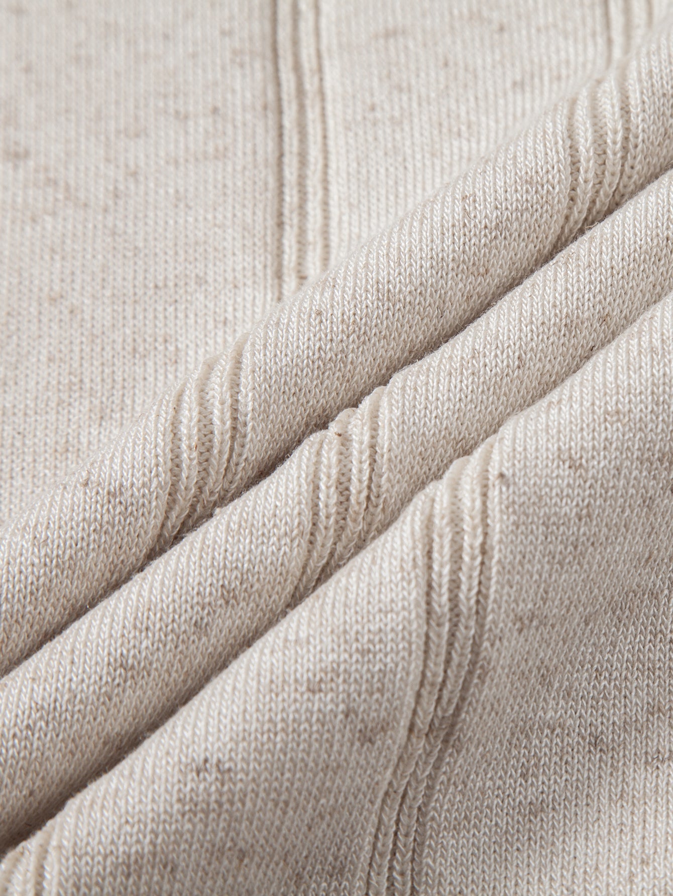 Linen Ribbed Knit Polo