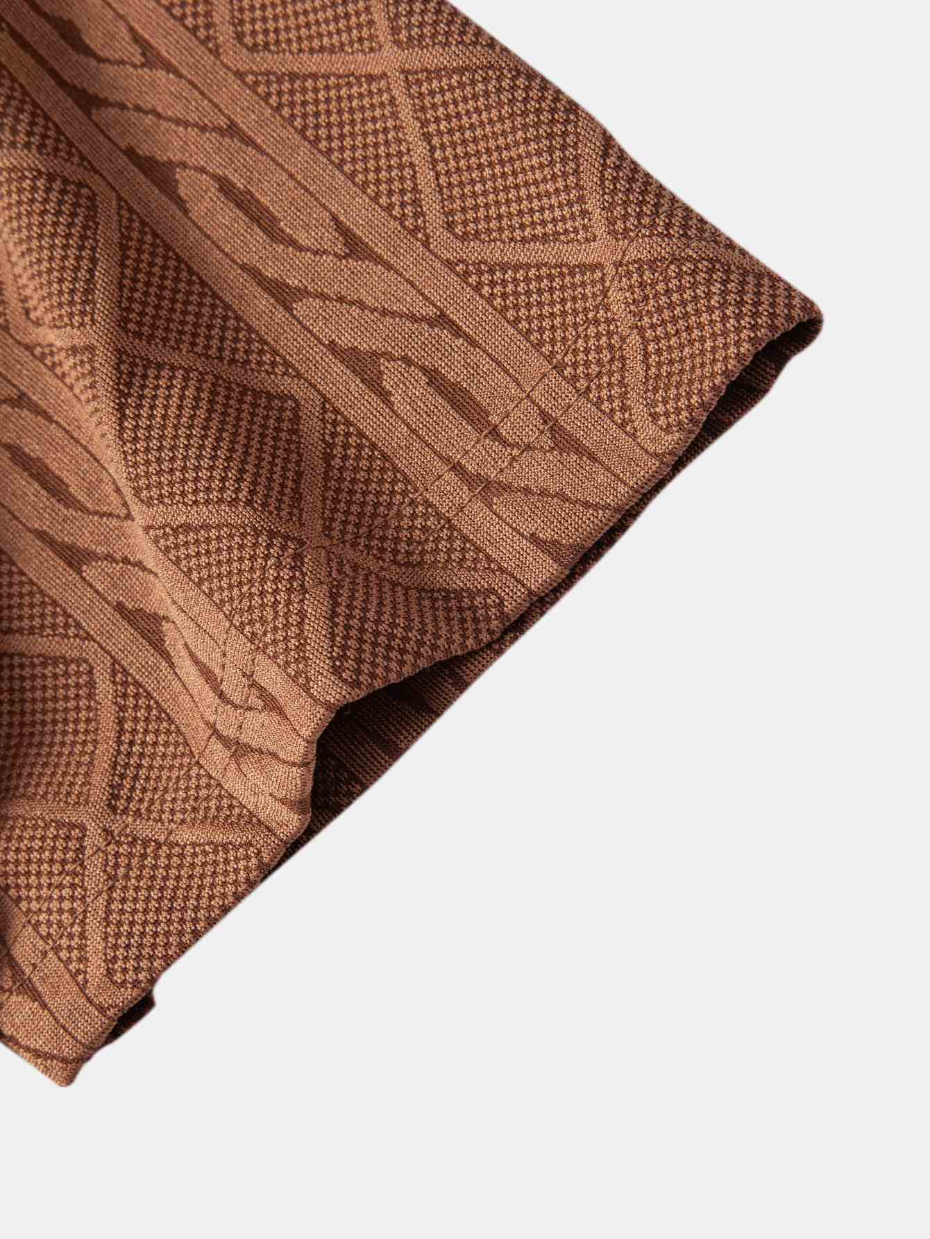 Geometry Jacquard Polo