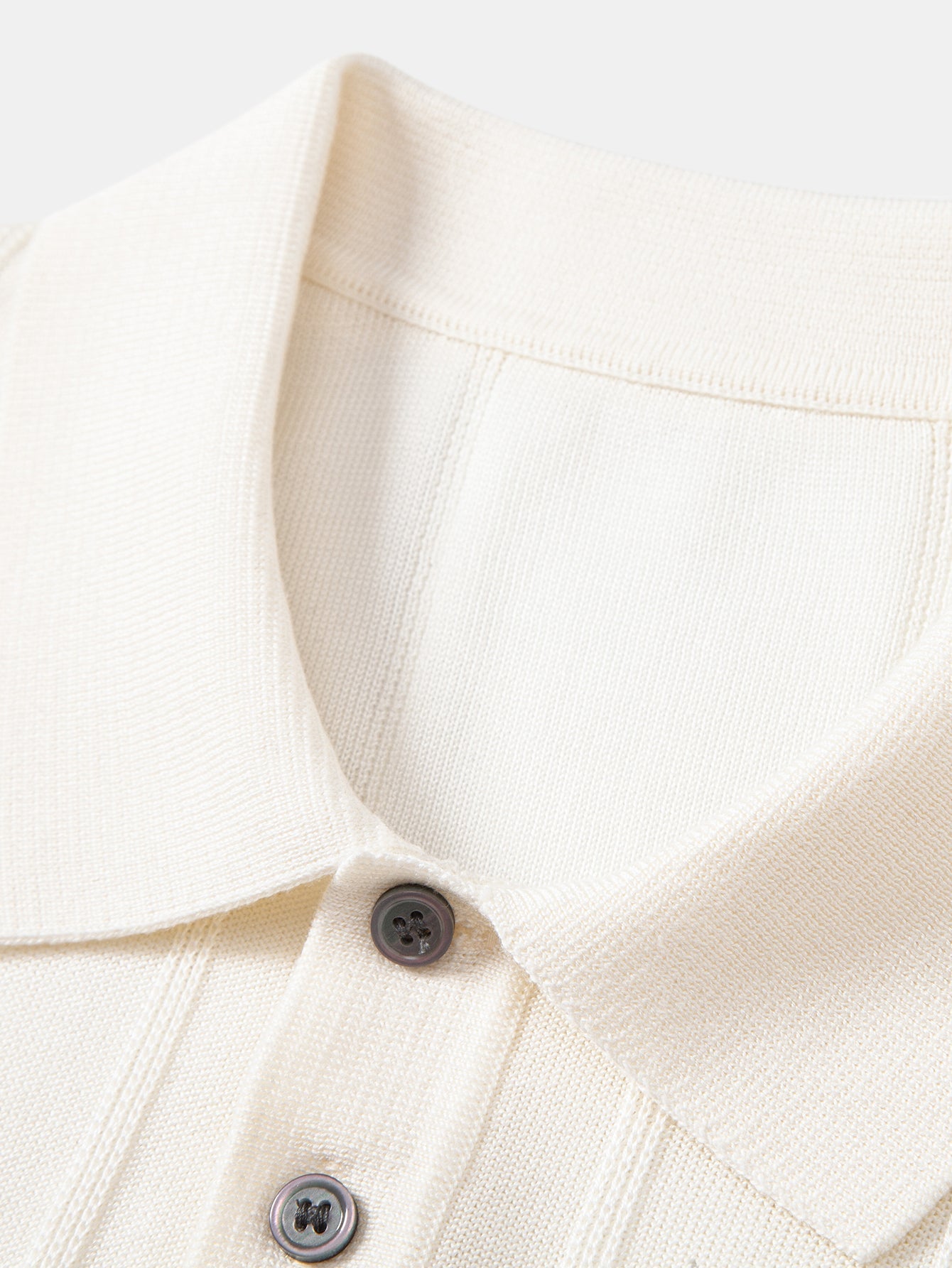Stripe Knit Polo
