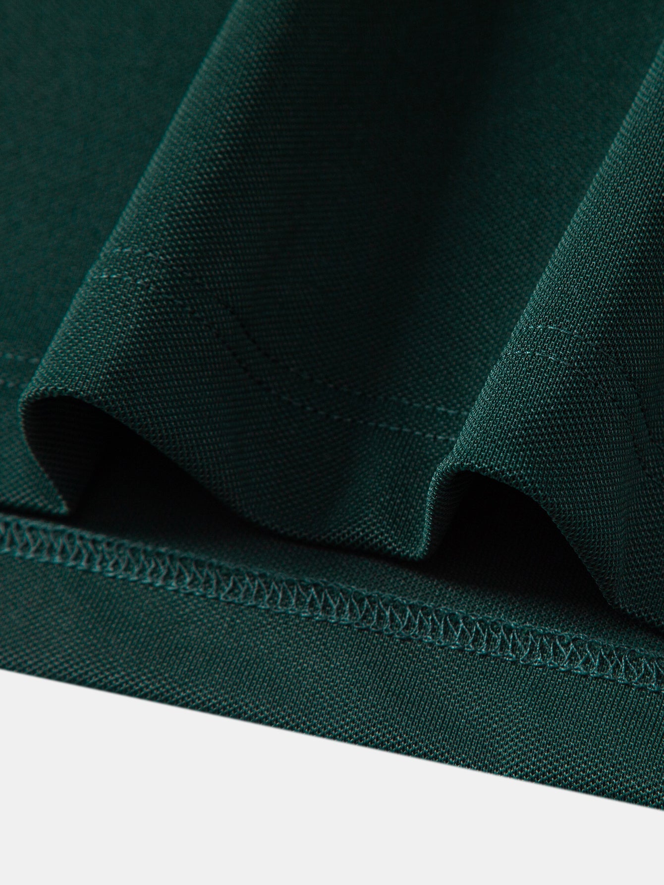 Contrast Trim Pique Polo
