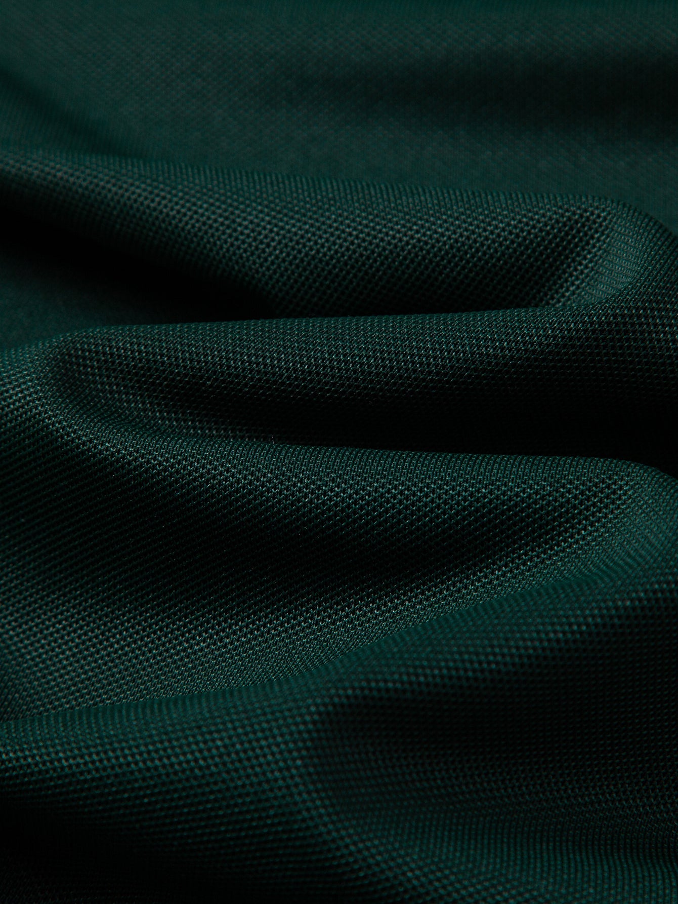 Contrast Trim Pique Polo