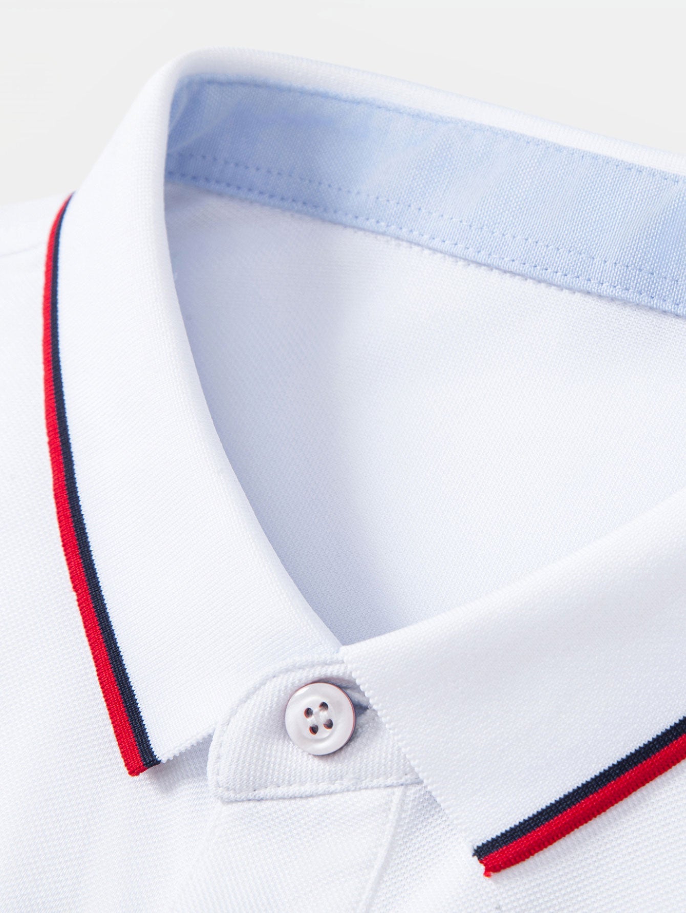 Contrast Pique Polo