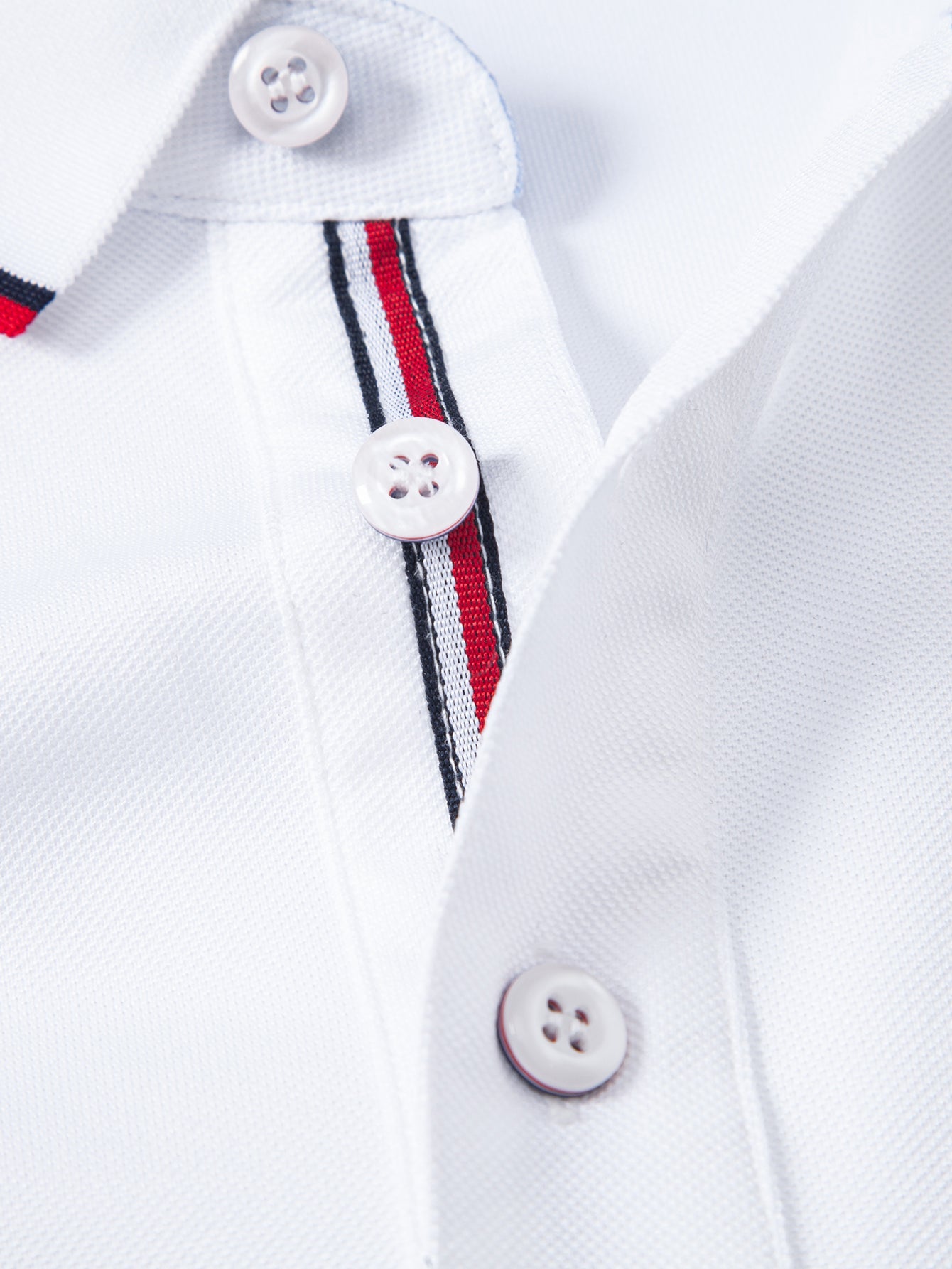 Contrast Pique Polo
