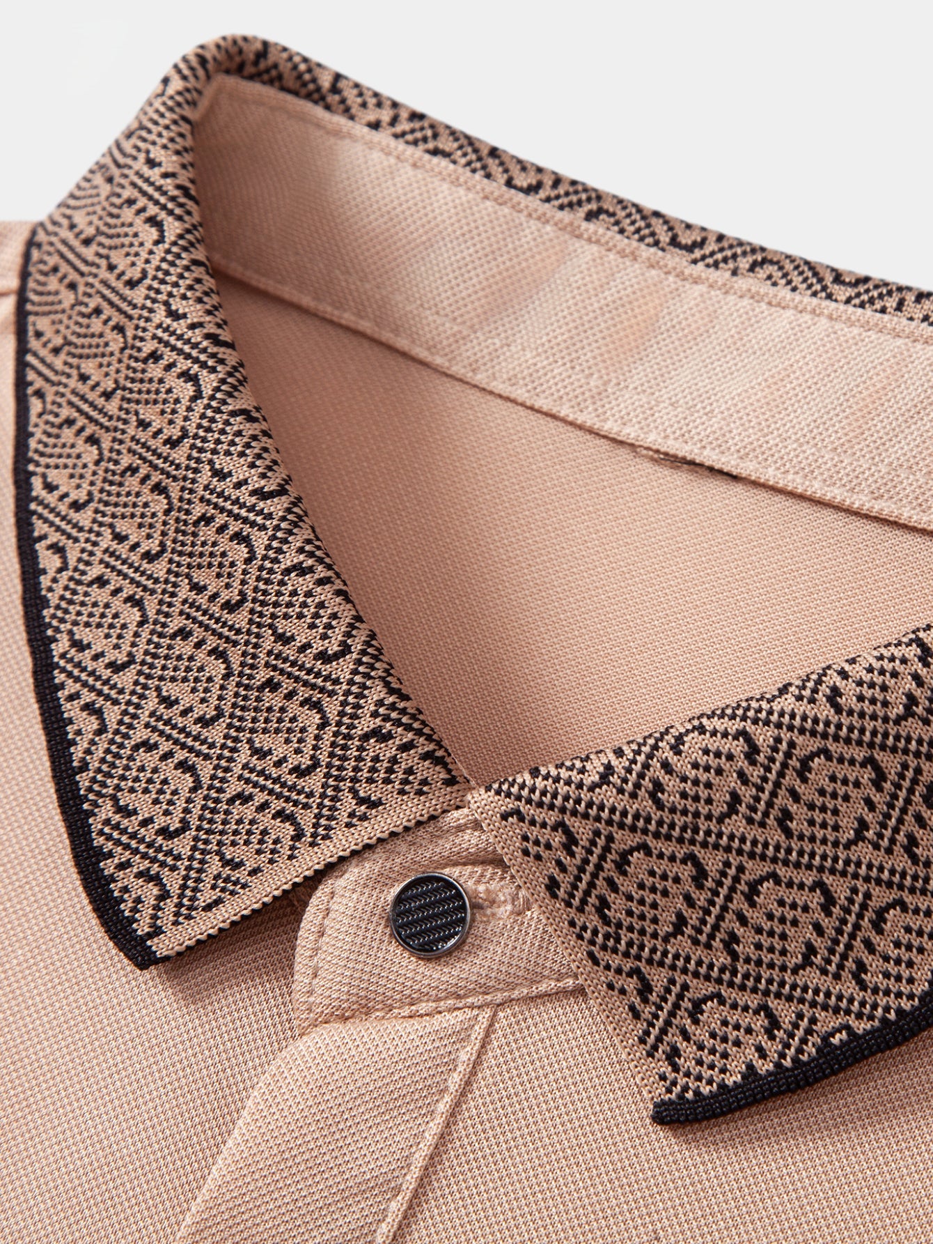 Contrast Collar Polo