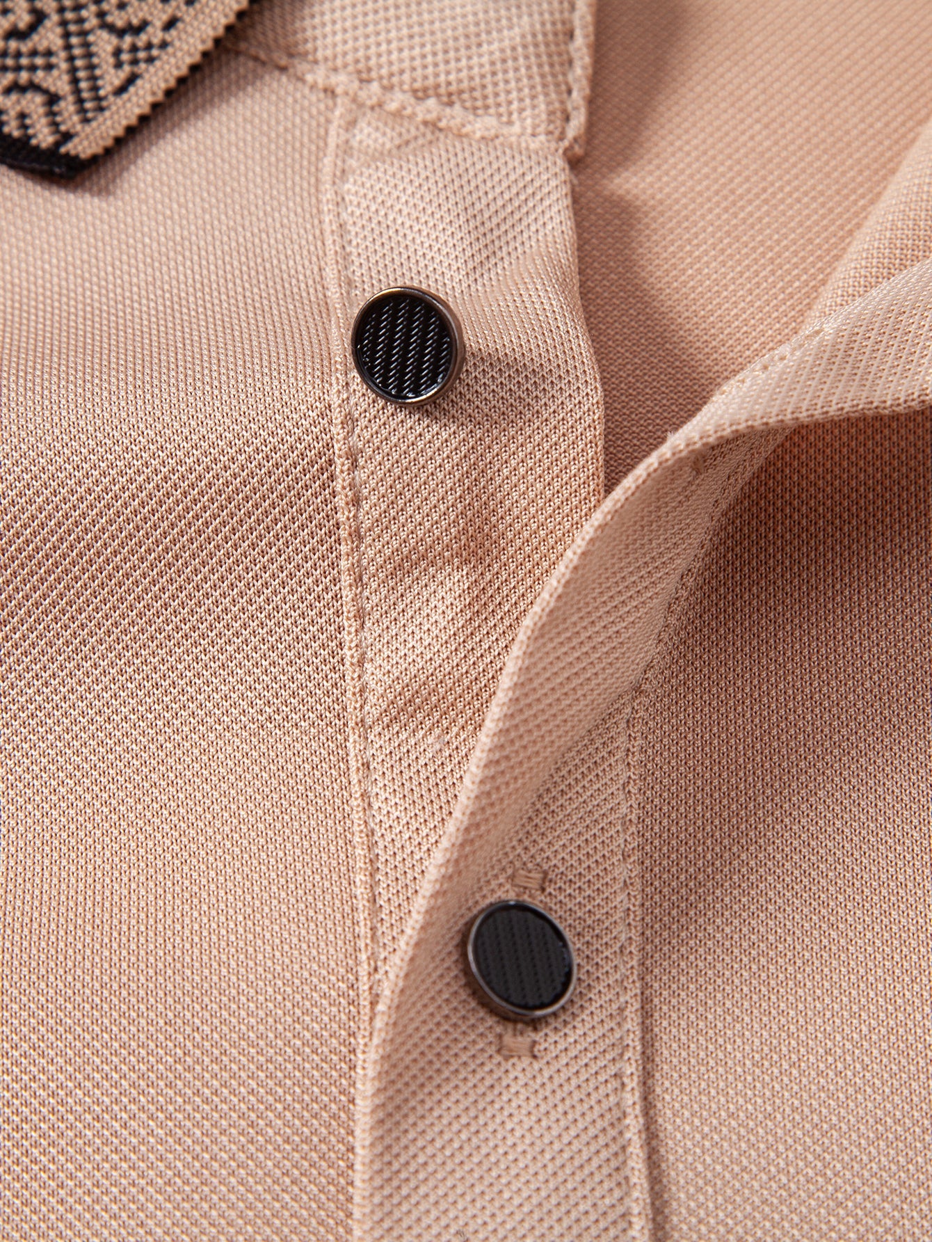Contrast Collar Polo