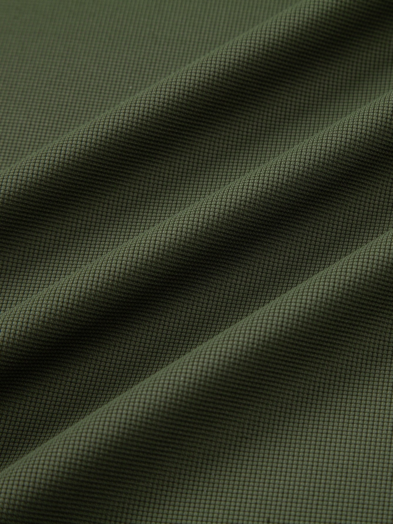 Solid Zipper Polo