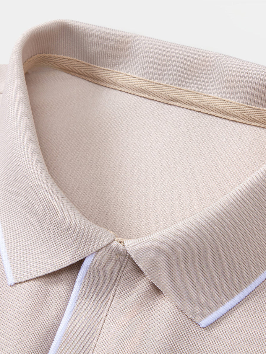 Covered-Zip Polo