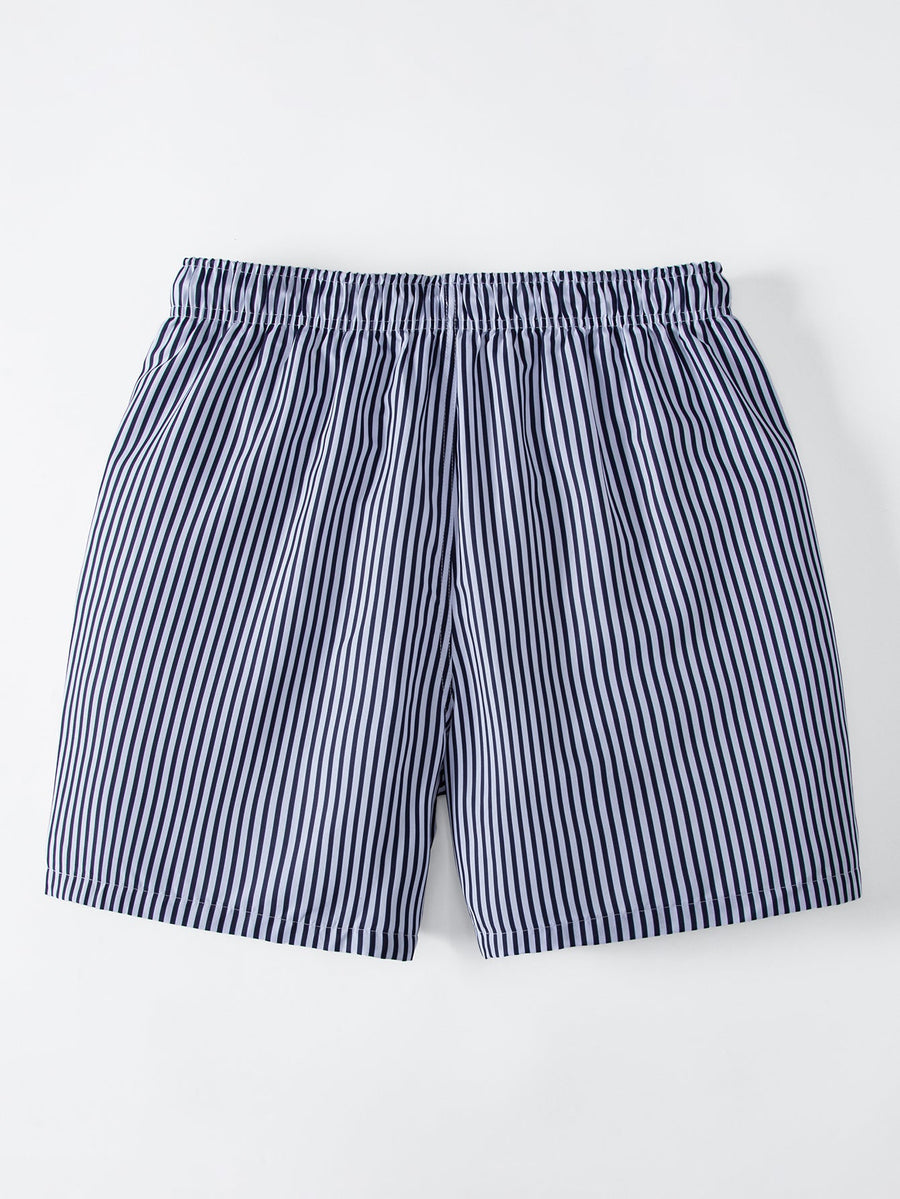 Stripe Swim Shorts