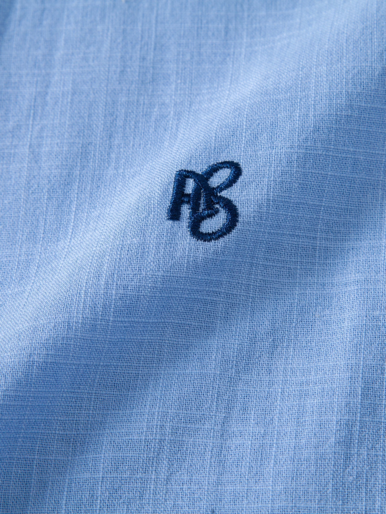 Short Sleeve Linen Look Button Up Shirt