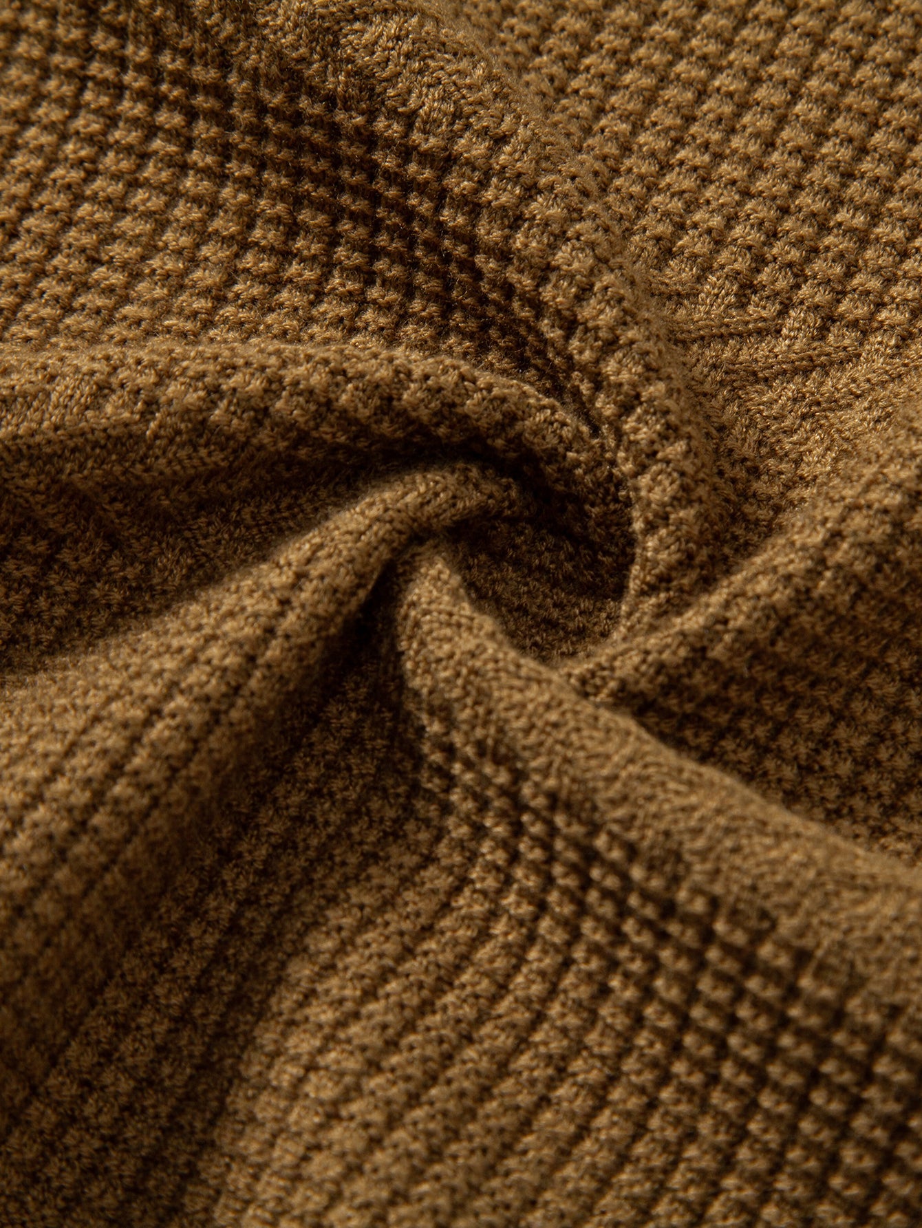 Geometric Jacquard Crew Neck Sweater