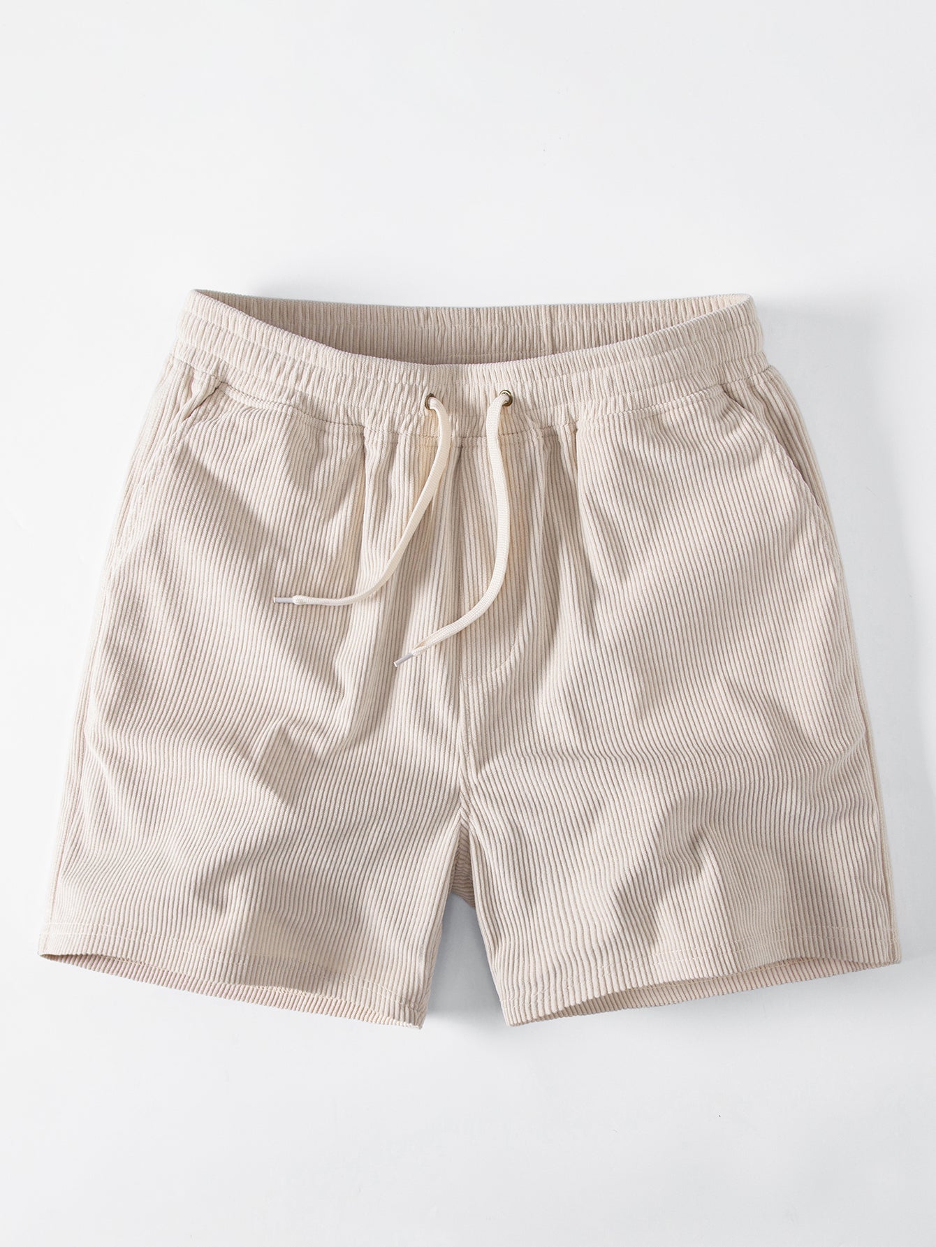 5" Drawstring  Corduroy Shorts