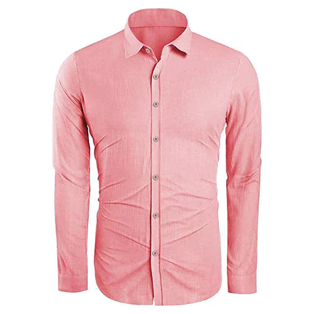 COTTON LINEN SHIRT
