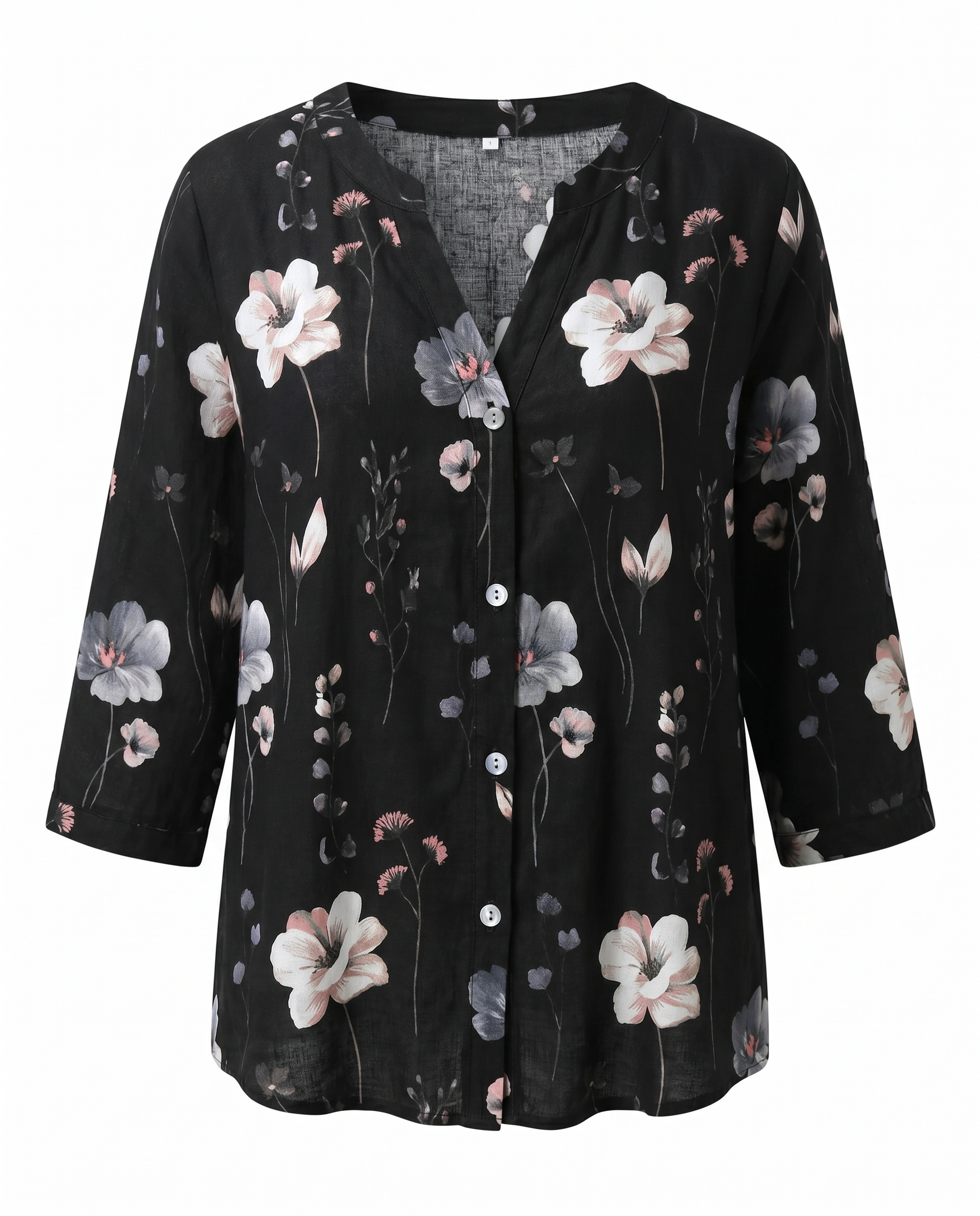 Women's Blouse | Three-Quarter Sleeve