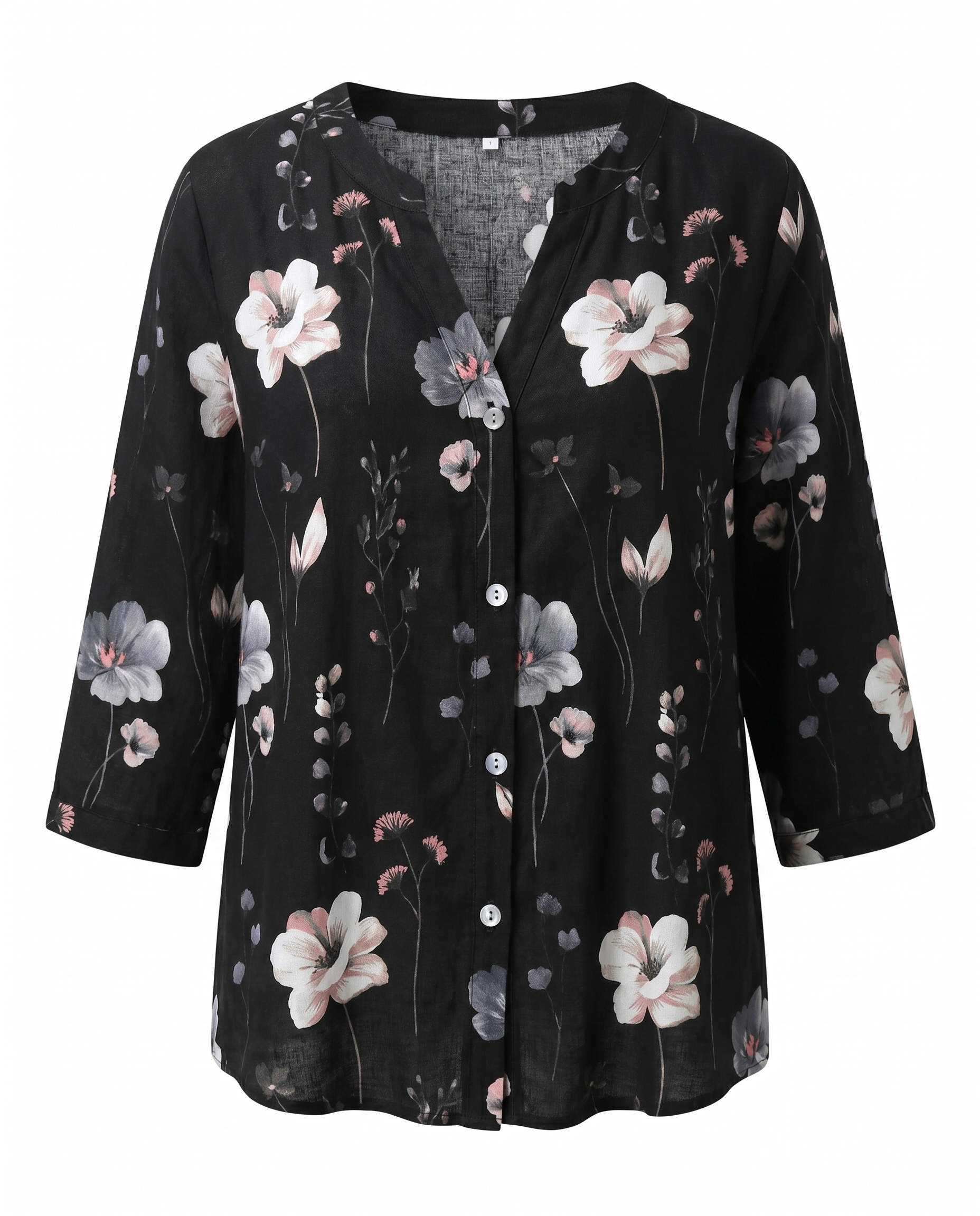 Women's Blouse | Three-Quarter Sleeve