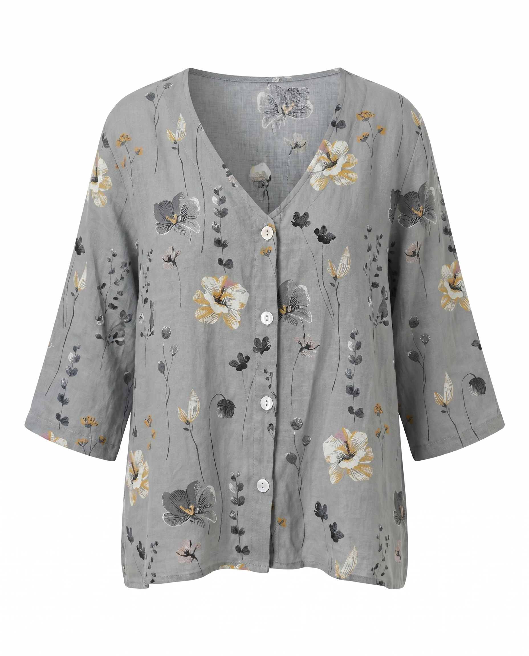 Women's Blouse | Three-Quarter Sleeve